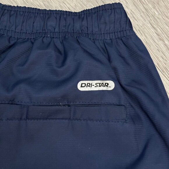 Vintage Starter Men's Navy Blue Convertible Flare Track Pants/Shorts Size Large - Picture 9 of 10